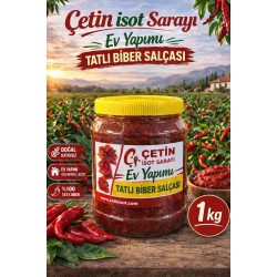 TATLI BİBER SALÇASI DOĞAL EV YAPIMI GÜNEŞ KURuTMASI 