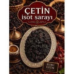 Şanlıurfa Yöresel Siyah Üzüm Kurusu (1 Kg)